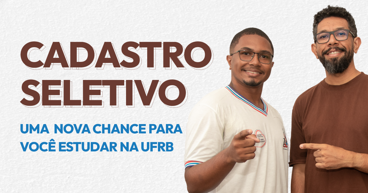 Cadastro Seletivo 2026.1