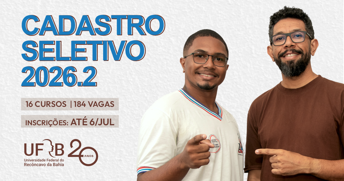 Cadastro Seletivo 2026.2