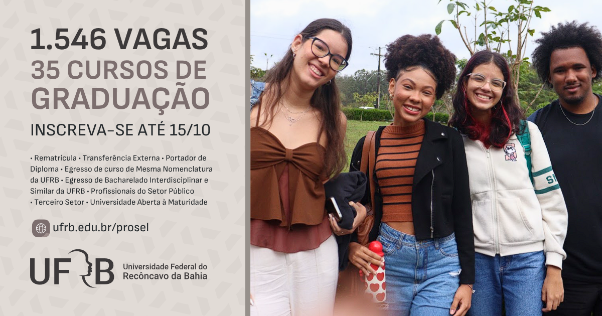 Vagas Ociosas - Rematrícula e Público Externo 2027.1