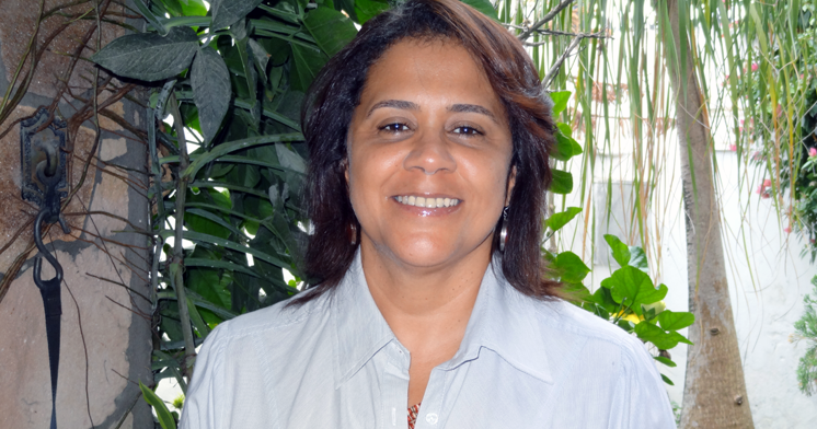 Professora Ana Cristina Fermino.