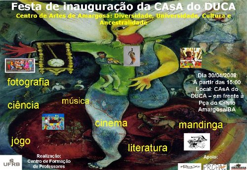 Cartaz CAsA do DUCA