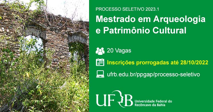 Programa De Pós Graduação Em Arqueologia E Patrimônio Cultural 4297