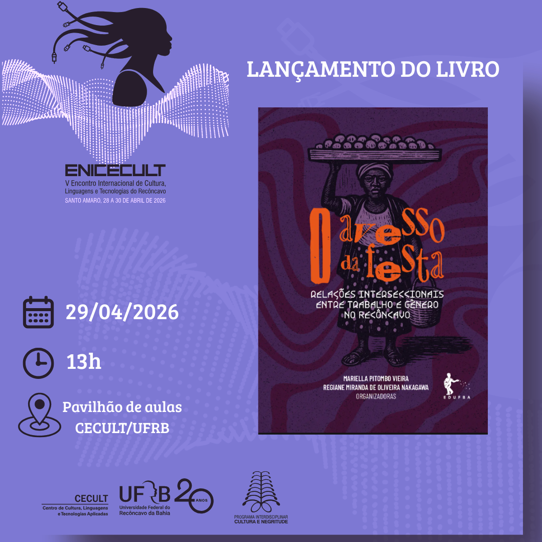 card lançamento de livro