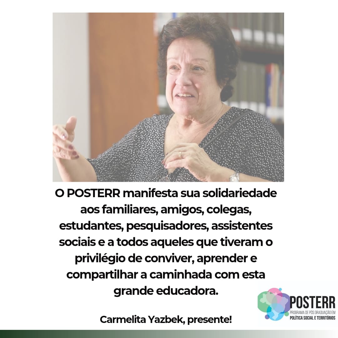 Homenagem à Professora Carmelita Yazbek